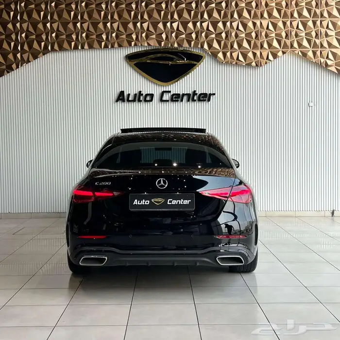 MERCEDES BENZ C200 AMG 2022 BLACK 3