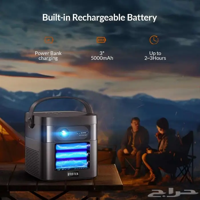 باينتيك جهاز عرض محمول 4K بروجيكتر مناسب جدا للمعلمين 3