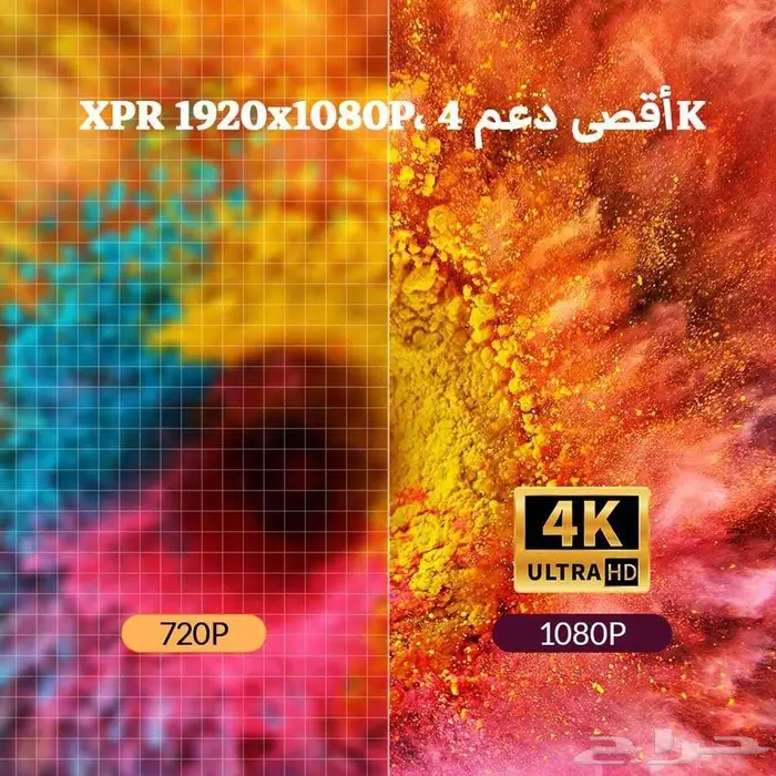 باينتيك جهاز عرض محمول 4K بروجيكتر مناسب جدا للمعلمين 4