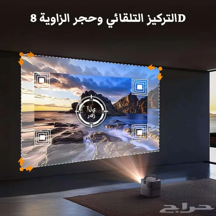 باينتيك جهاز عرض محمول 4K بروجيكتر مناسب جدا للمعلمين 2
