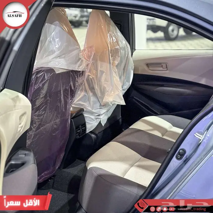 تويوتا كورولا استاندر XLE 2025 كاش وبنوك 2