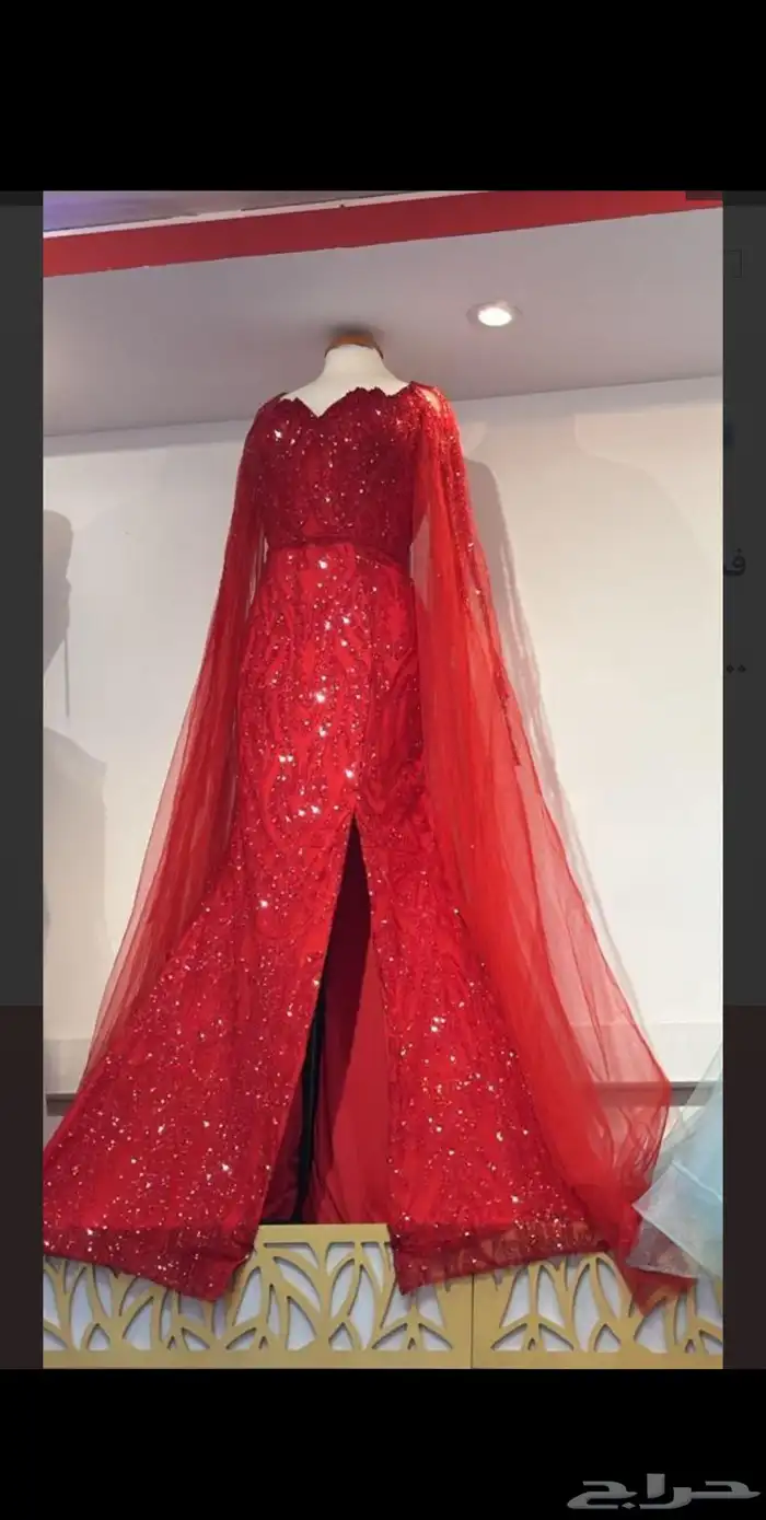 فستان للبيع لبس 4 ساعات بس مقاس   XXL سعر الشر 1580 0