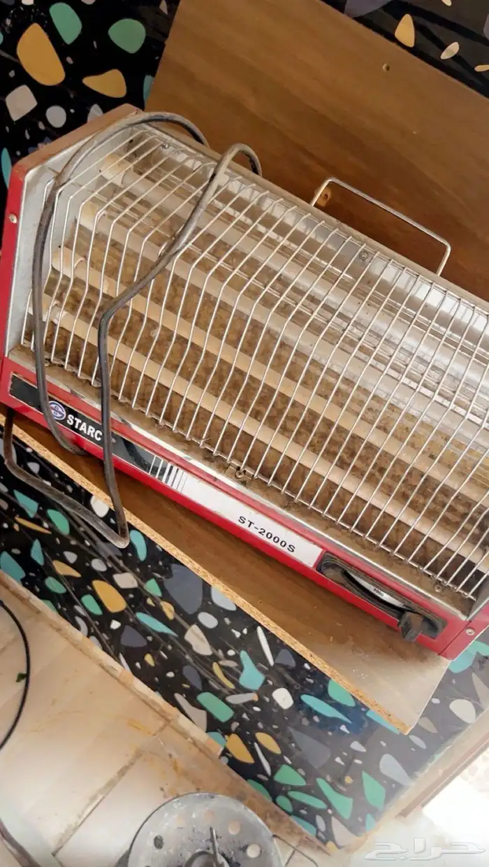 غسالة وثلاجة ودفاية وغاز وسرير للبيع 0