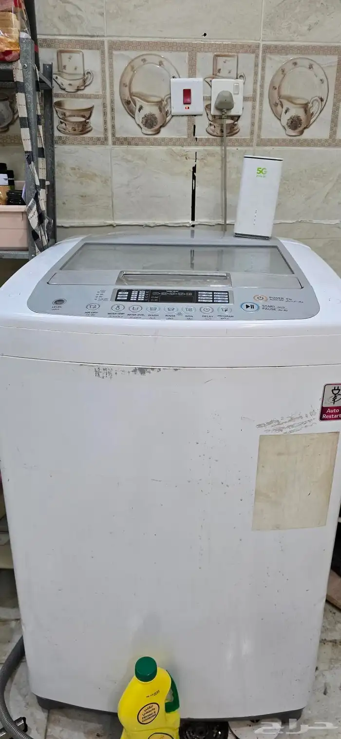 غسالة LG اوتوماتيك 10 كيلو 0