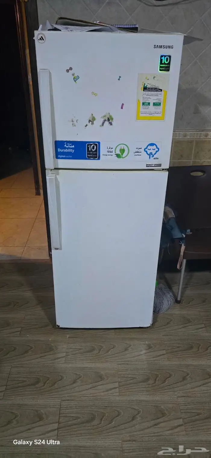 ثلاجة سامسونج حالة 650 ري ممتاز Samsung refrigerator 65 0