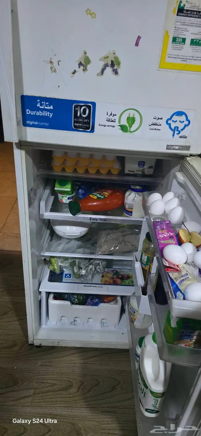 ثلاجة سامسونج حالة 650 ري ممتاز Samsung refrigerator 65 2