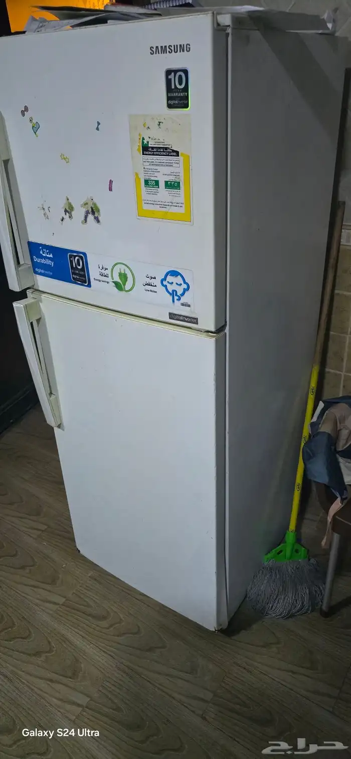 ثلاجة سامسونج حالة 650 ري ممتاز Samsung refrigerator 65 1