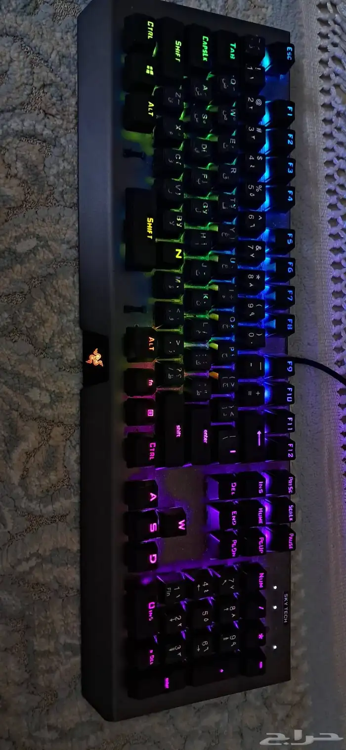 كيبورد من ليزر حاله فوق الممتاز 4