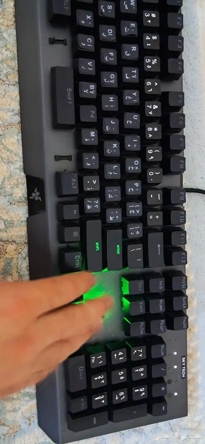 كيبورد من ليزر حاله فوق الممتاز 0