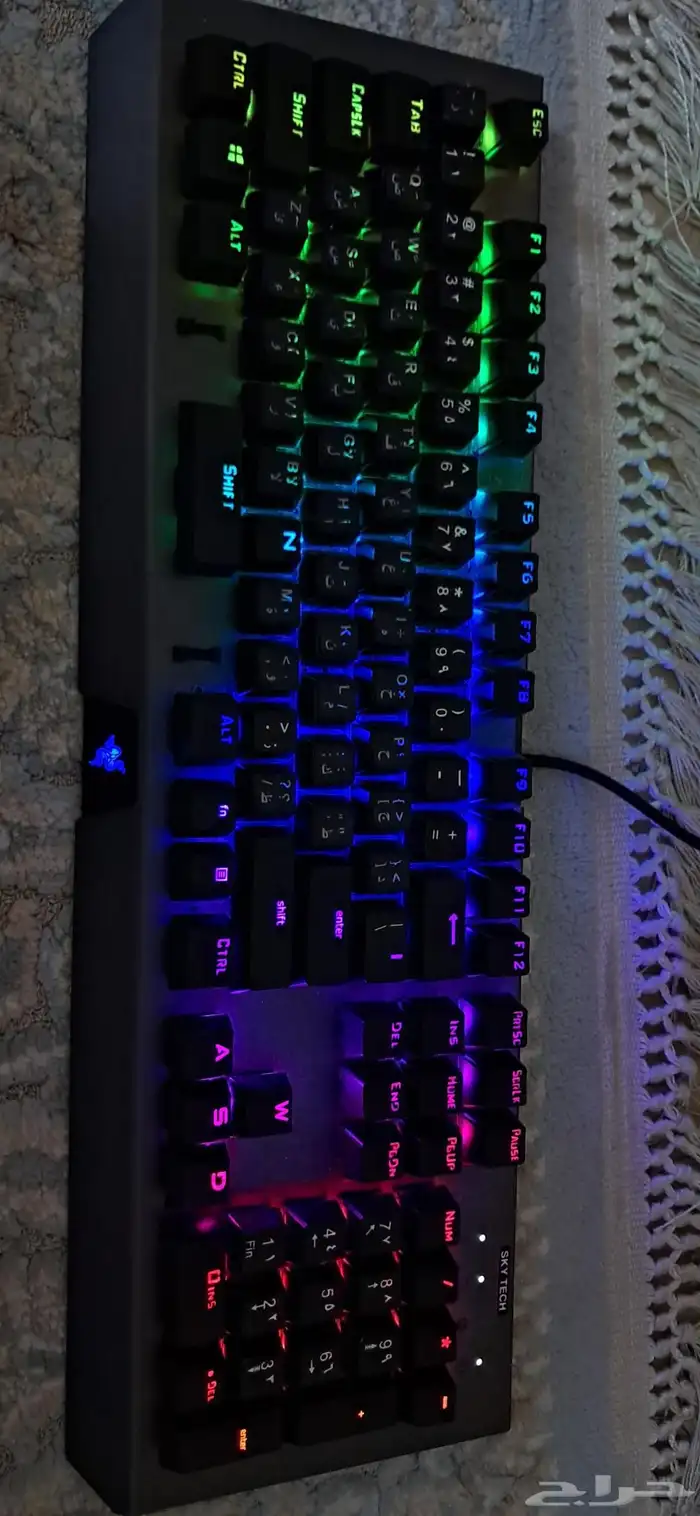 كيبورد من ليزر حاله فوق الممتاز 5