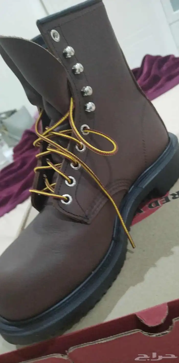 سفتي شوز رد ونك امريكي اصلي 0