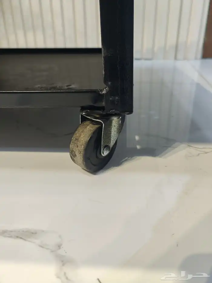 منقل حطب مربع بكفرات مقاس 75 75 سم منقل حطب حديد كامل بحواف 2