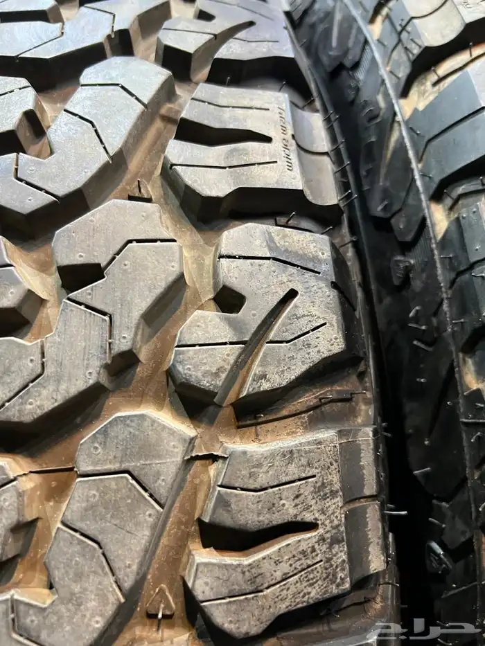 جنوط ميثود خمسه مسمار اصلي مع كفرات نص حجري مقاس 17 22