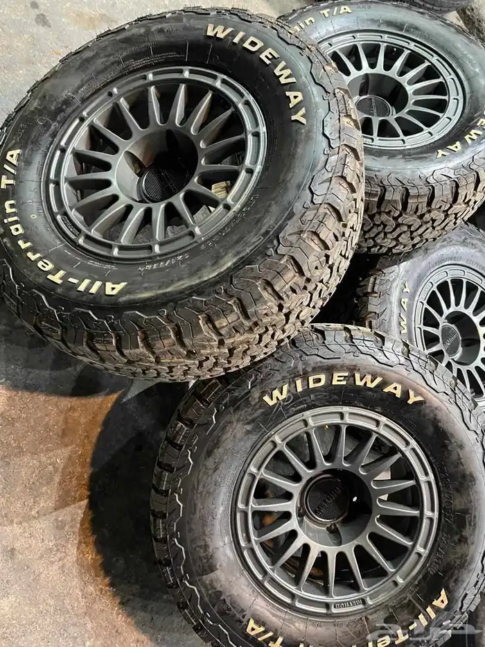 جنوط ميثود خمسه مسمار اصلي مع كفرات نص حجري مقاس 17 2