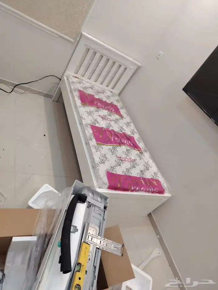 سرير حديث جديد مستودع جمله خشب كله 6