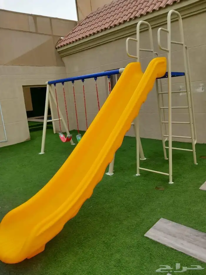 مراجيح ألعاب أطفال مراجيح بلايستك زحليقه ناطاطه ميذان 2