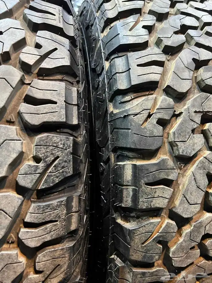 جنوط ميثود خمسه مسمار اصلي مع كفرات نص حجري مقاس 17 34