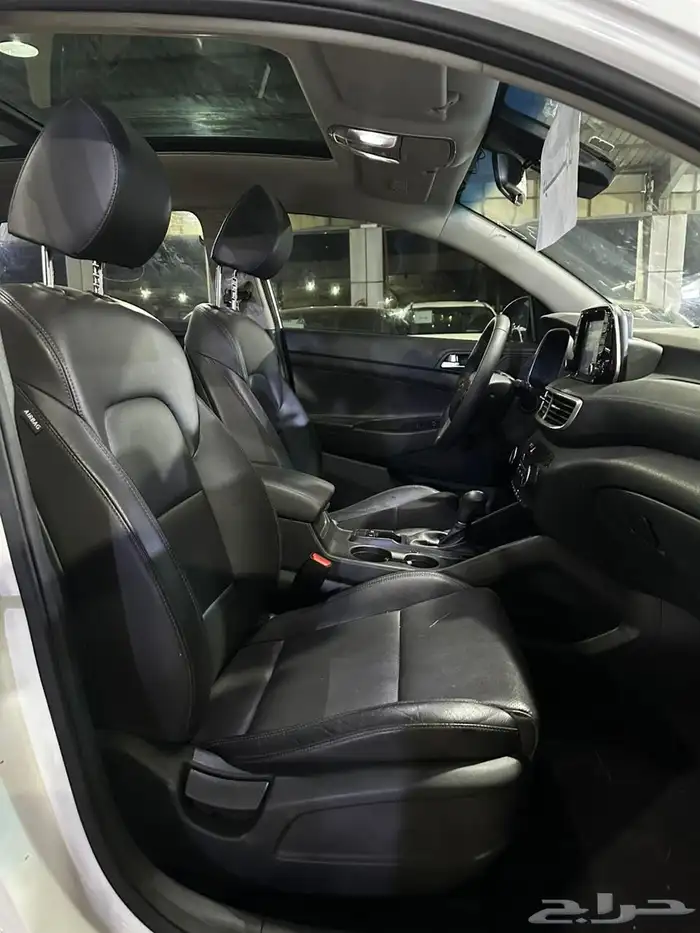 هيونداي توسان ابيض 2020 ديزل بطاقة جمركية وارد كوريا 8