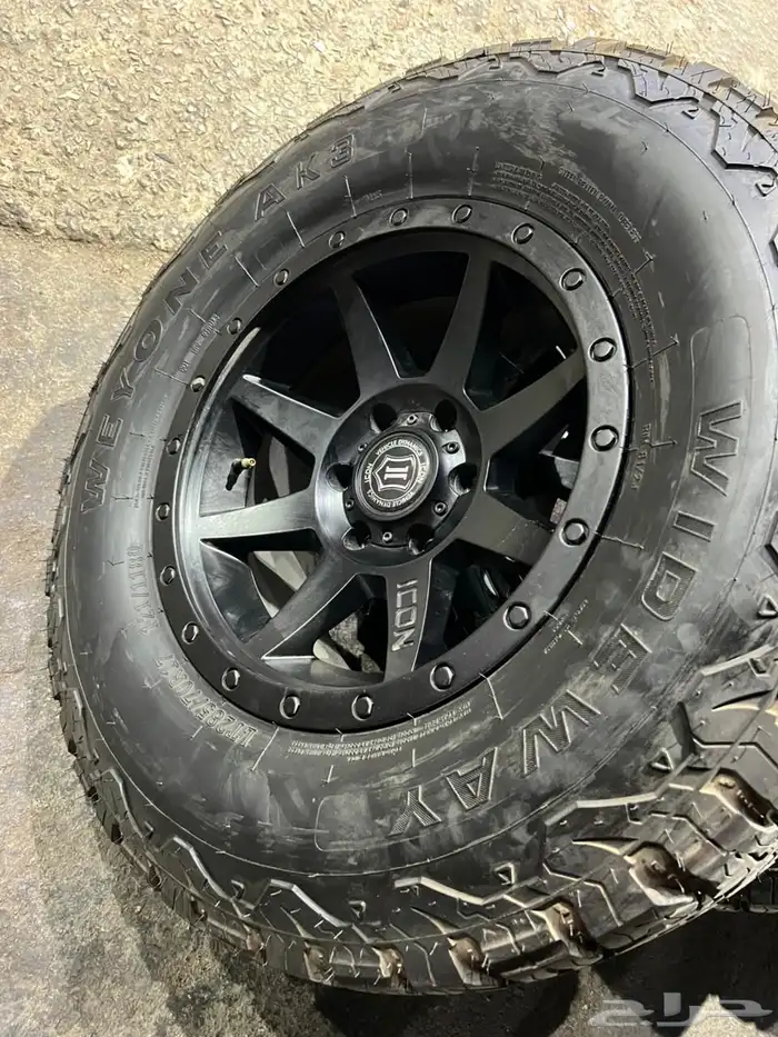 جنوط ايكون اصليه جمس سيرا اف جي مع ودواي 285.70.17 ت25 14