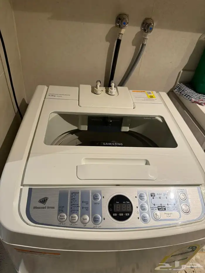 غسالة سامسونج SW90P9   9 كيلو أوتوماتيكية مستعمل 3