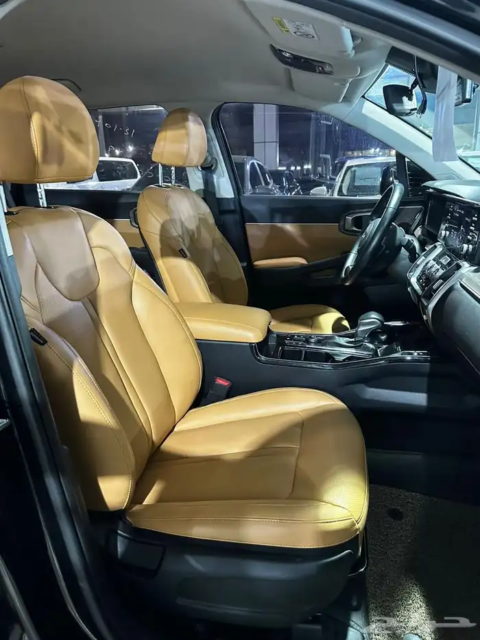 كيا سورنتو اسود 2022 ديزل بطاقة جمركية وارد كوريا 9