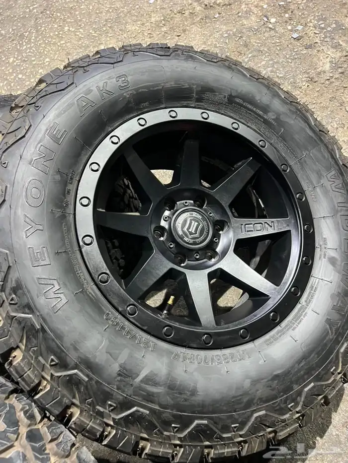 جنوط ايكون اصليه جمس سيرا اف جي مع ودواي 285.70.17 ت25 11