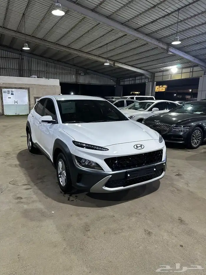 هيونداي كونا ابيض 2021 بنزين بطاقة جمركية وارد كوريا 2