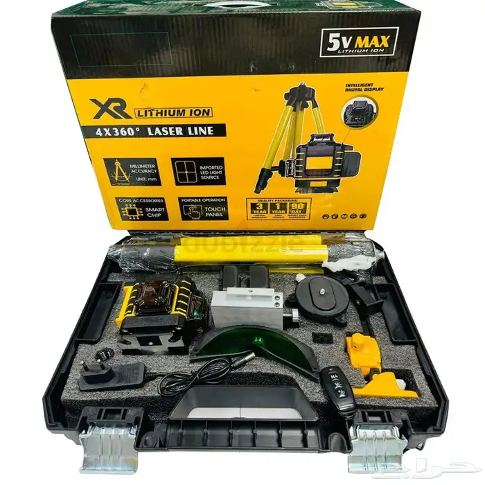 طقم متر الليزر الاصلي بالضمان 4