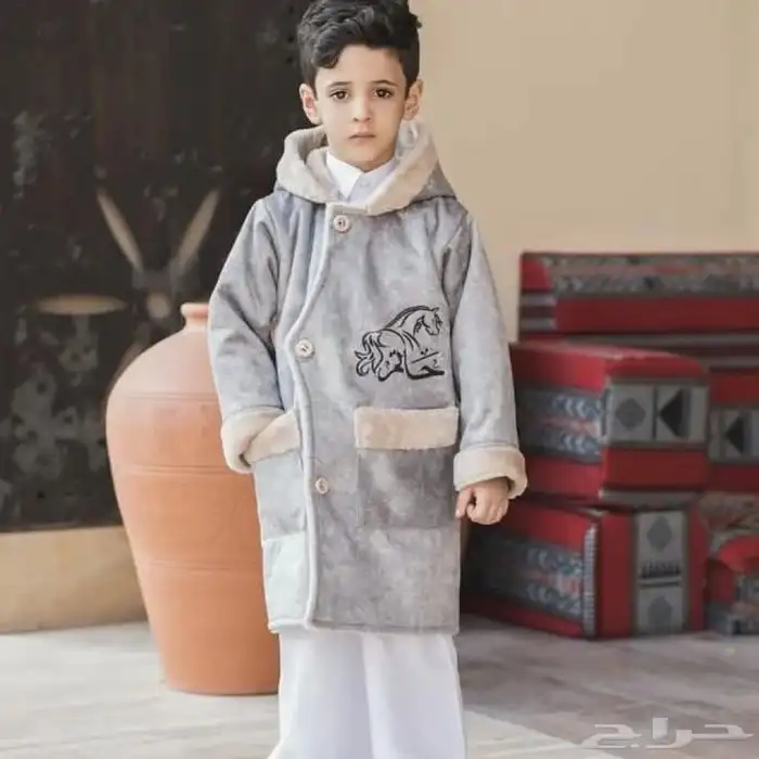 فروات شتوية فروات اطفال بنات فروات بالاسم حسب الطلب 9