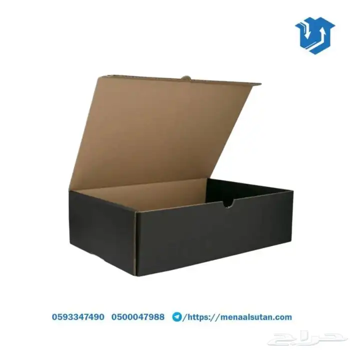 كرتون اسود مقاس 30x20x10 0