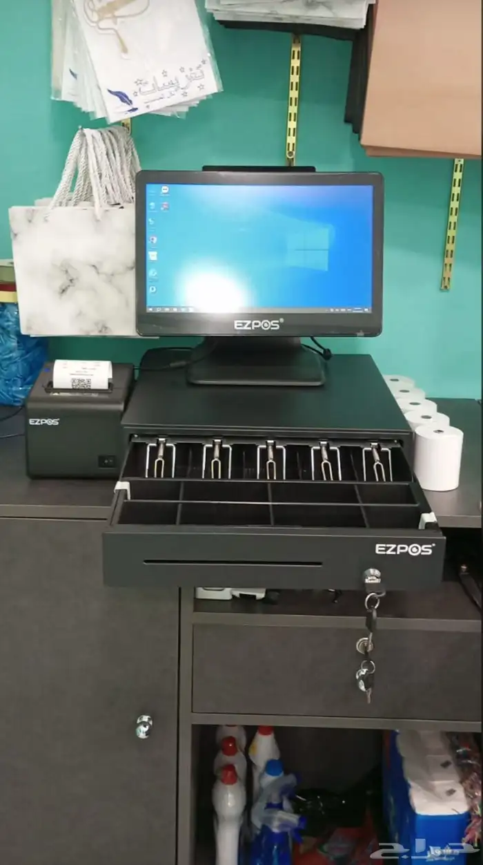 اجهزة كاشير محلات عرض خاص ضمان سنتين 1
