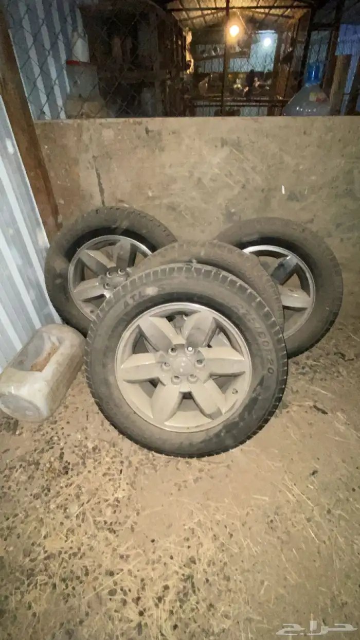 جنوط يوكن مع كفراتها 1