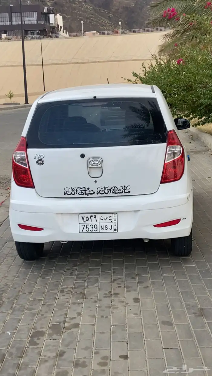 هوندايi10 للبيع للجادين محايل عسير2014 نظيفة جداا 11