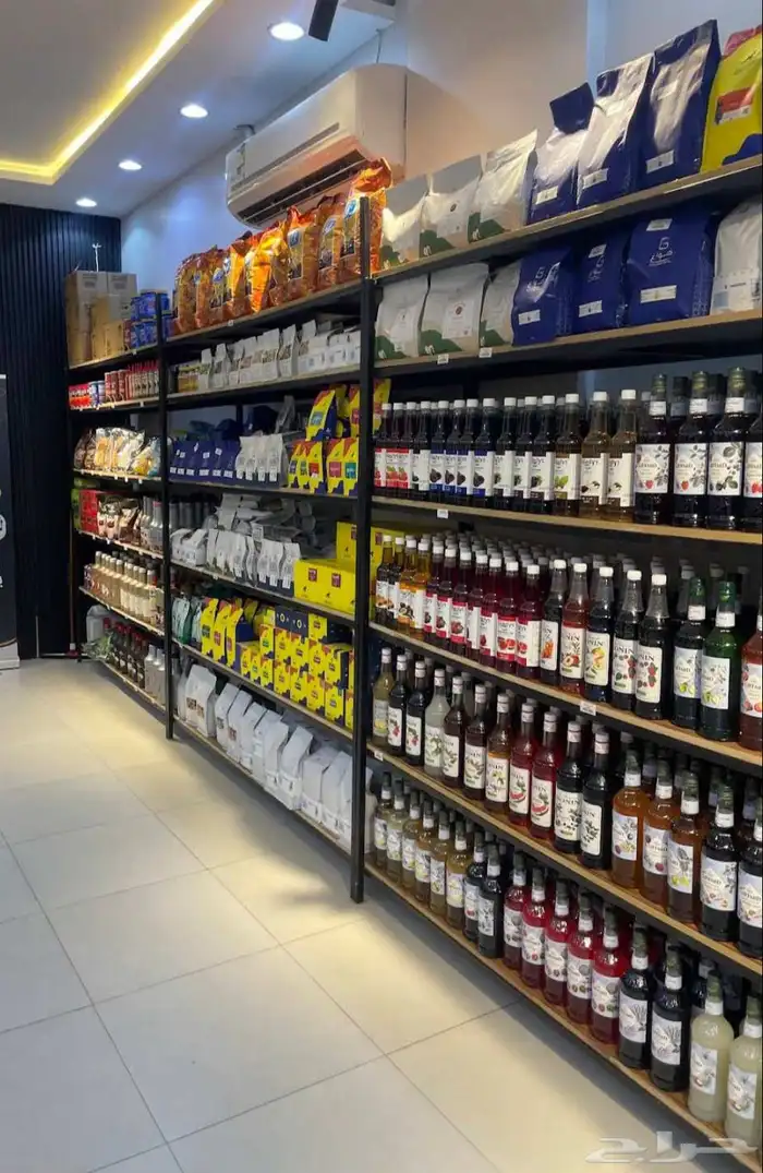 رفوف محلات القهوة 3