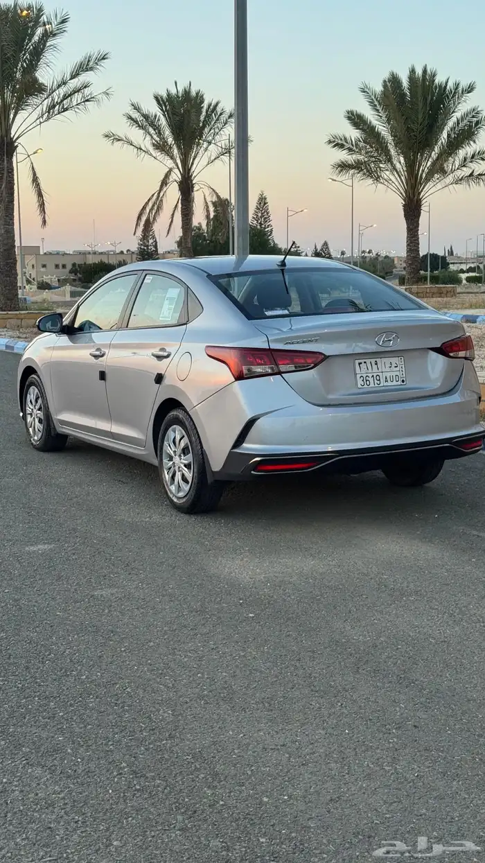 اكسنت 2021 للبيع أو البدل بسيارة عائلية 4