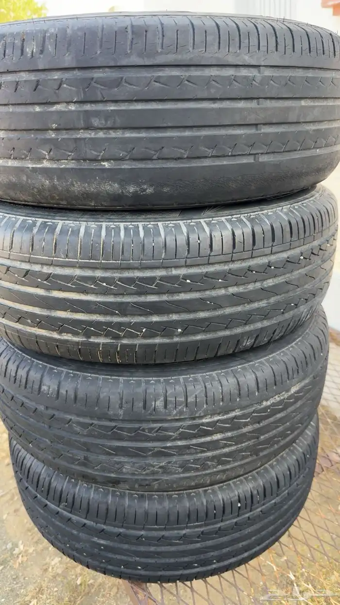 طقم جنوط النترا وكاله مع الكفرات 6