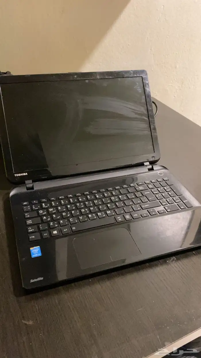 لابتوب توشيبا شبه جديد وبحاله ممتازه 1