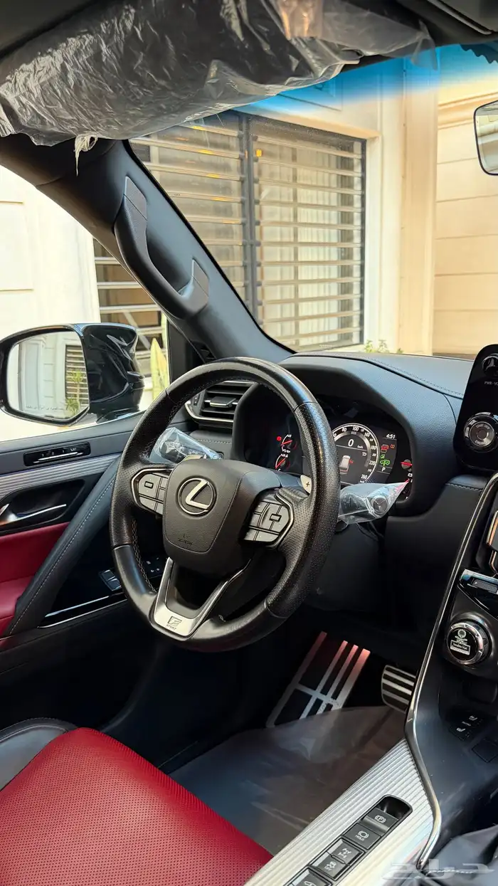 لكزس أف سبورت أسود 7