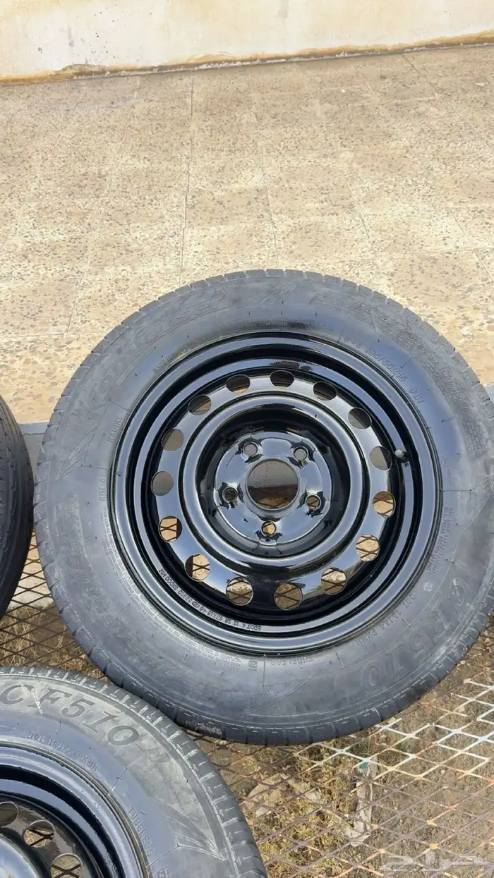 طقم جنوط النترا وكاله مع الكفرات 3