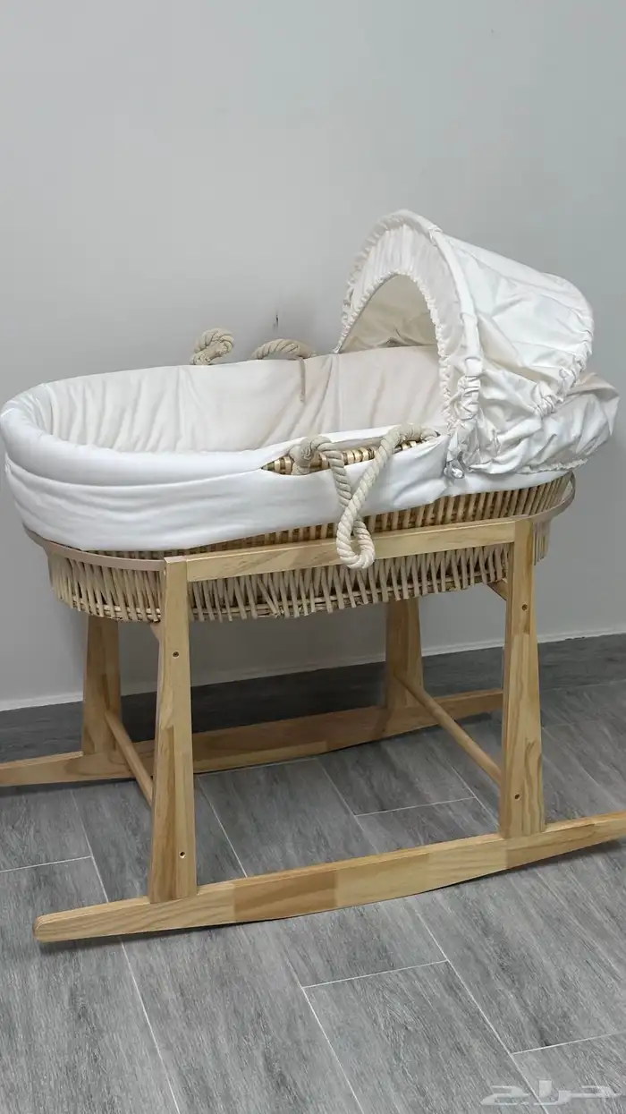 سرير اطفال سلة موسى - استخدام نظيف 0
