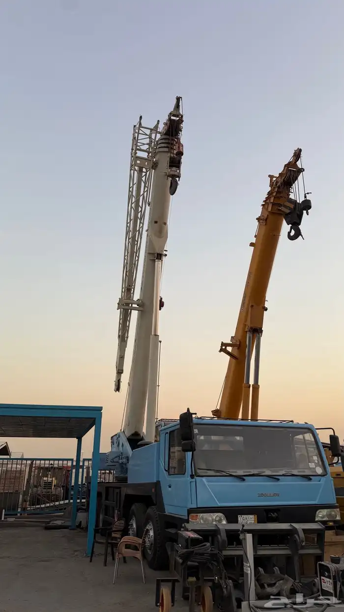 كرين زوملاين 50 طن 5