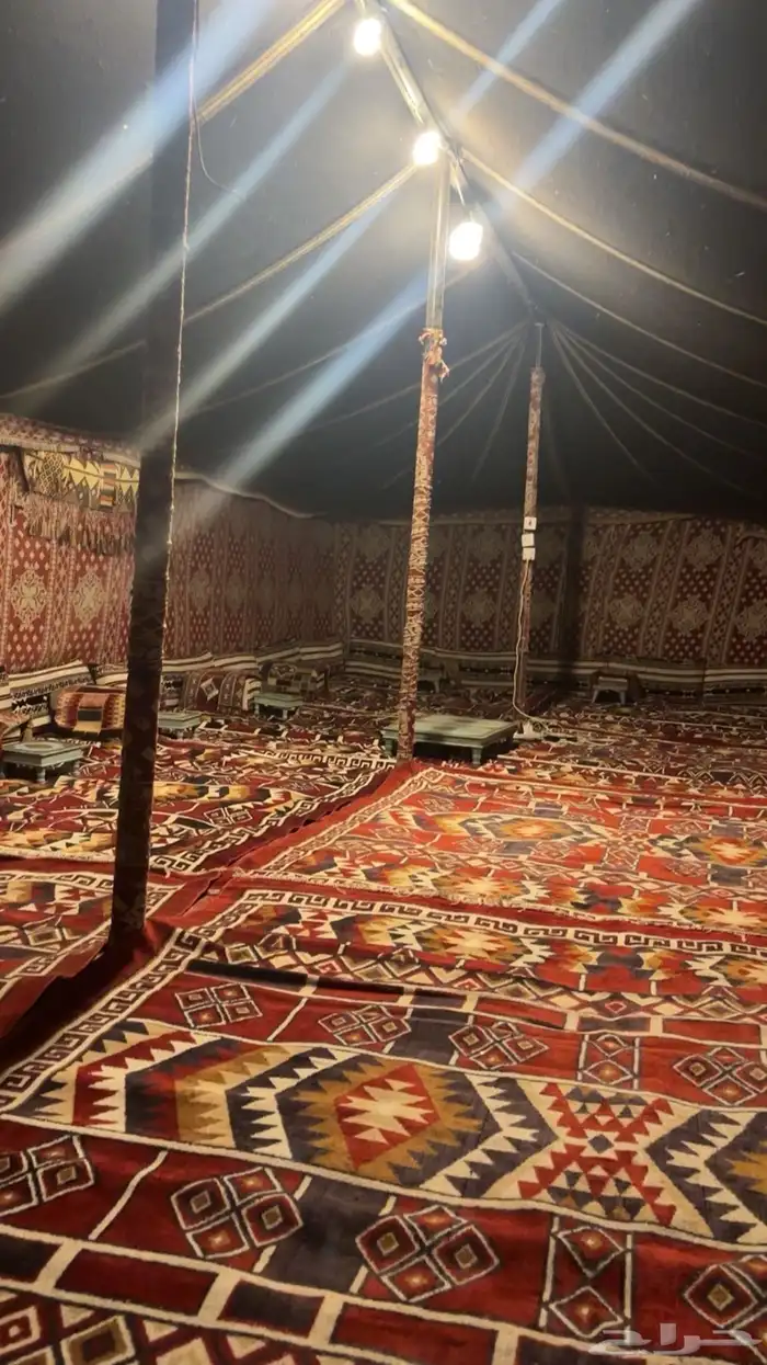 مخيمات للايجار في نفودالزوليات بالرياض على طريق الخرج 9