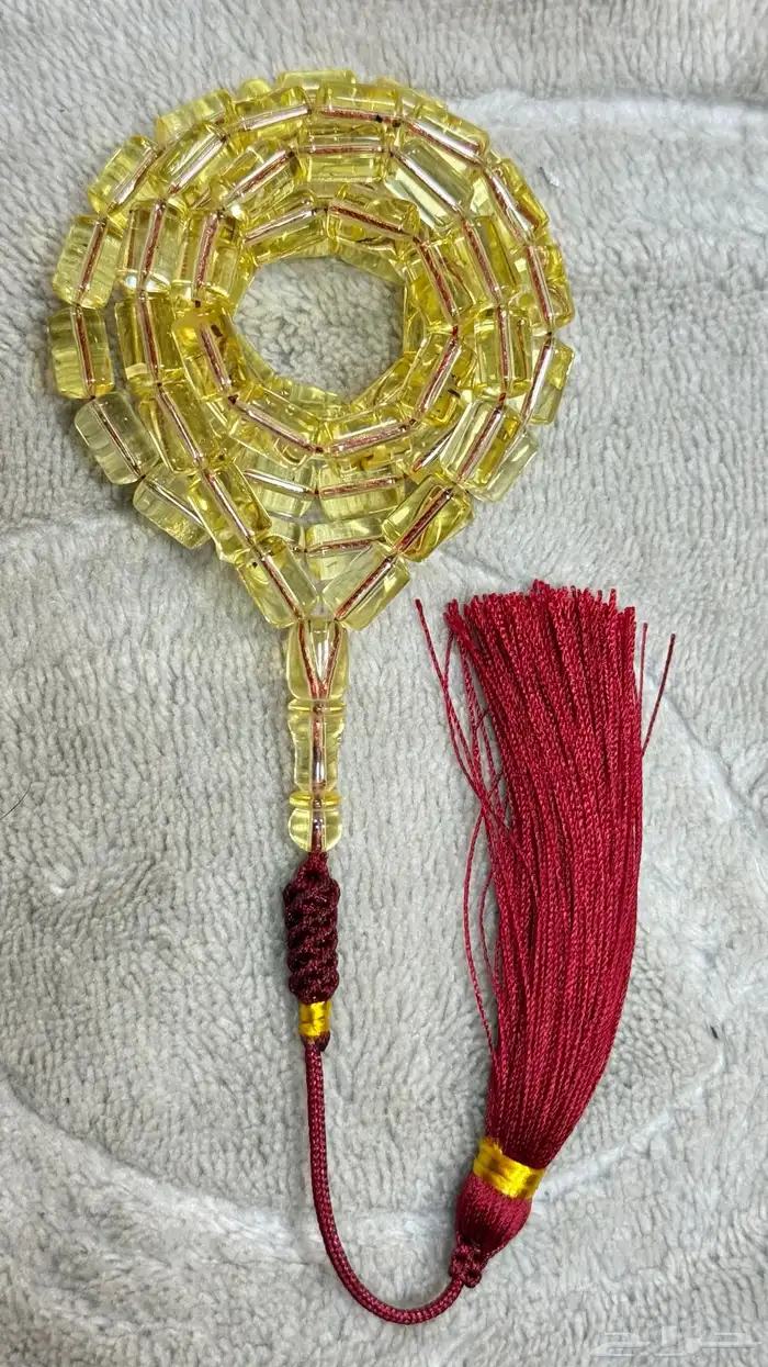 مسباح كهرمان روسي حر طبيعي ناعم 1