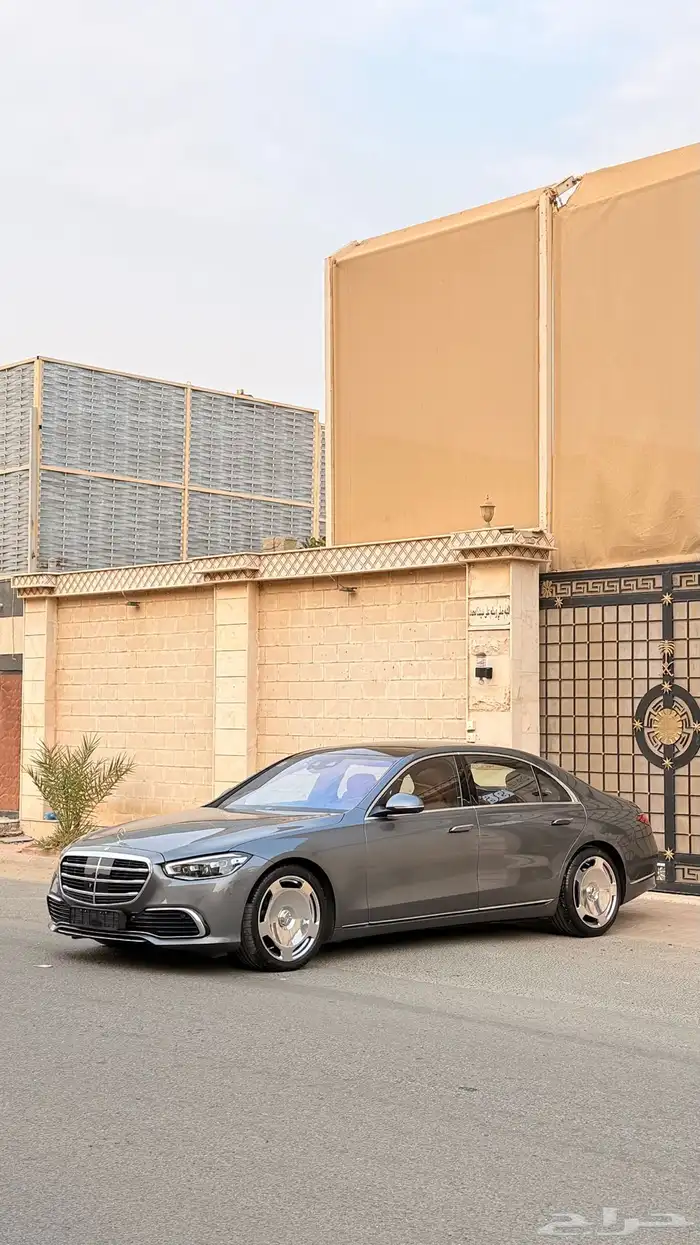 مرسيدس S580L 2021 ( بنزين 8V ) بحالة الوكالة 5