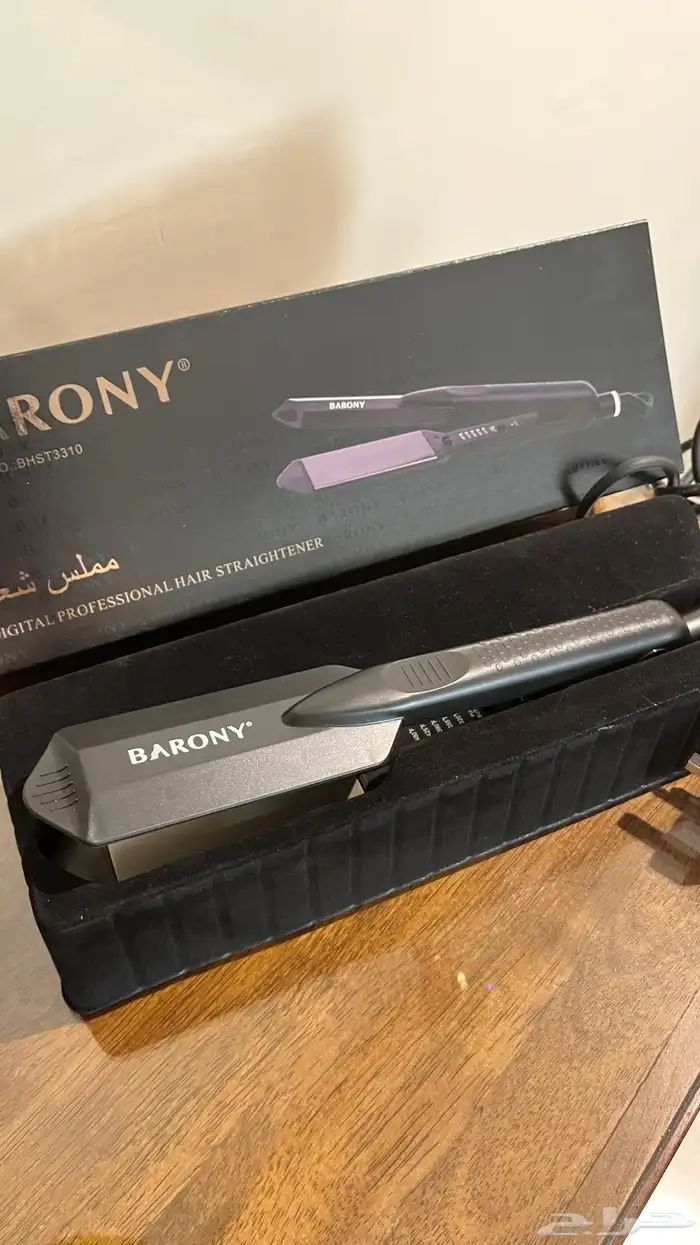 سيراميك للشعر - مكواة شعر من باروني 1