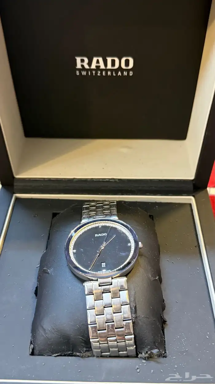 ساعه رادو للبيع شبه جديده تحتاج حجر 1