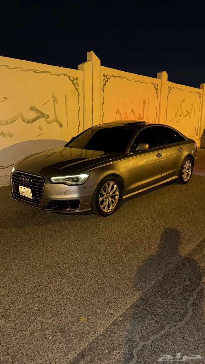 للبيع اودي A6 2016 او البدل بدوج Rt من 2015 وفوق 0
