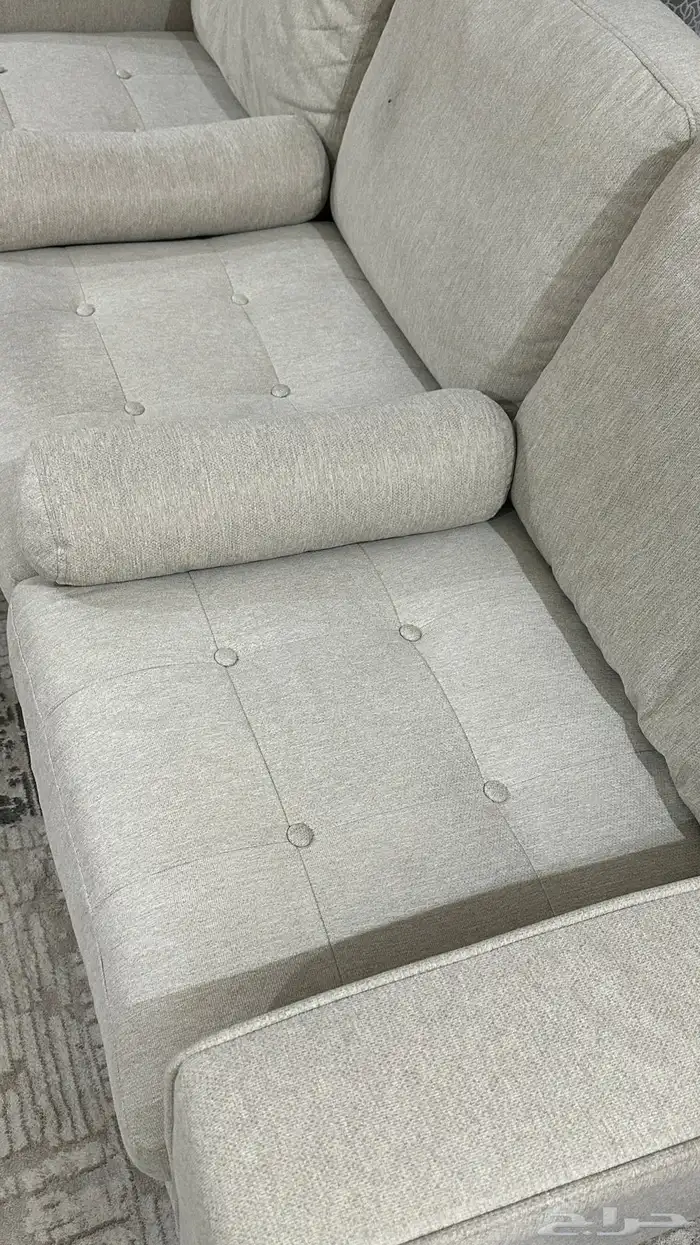 كنبة ركنية من هوم سنتر نظيفة 1