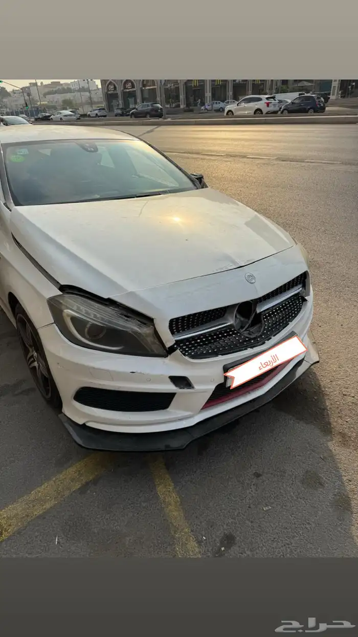 مرسيدس A250 مصدوم خفيف 0