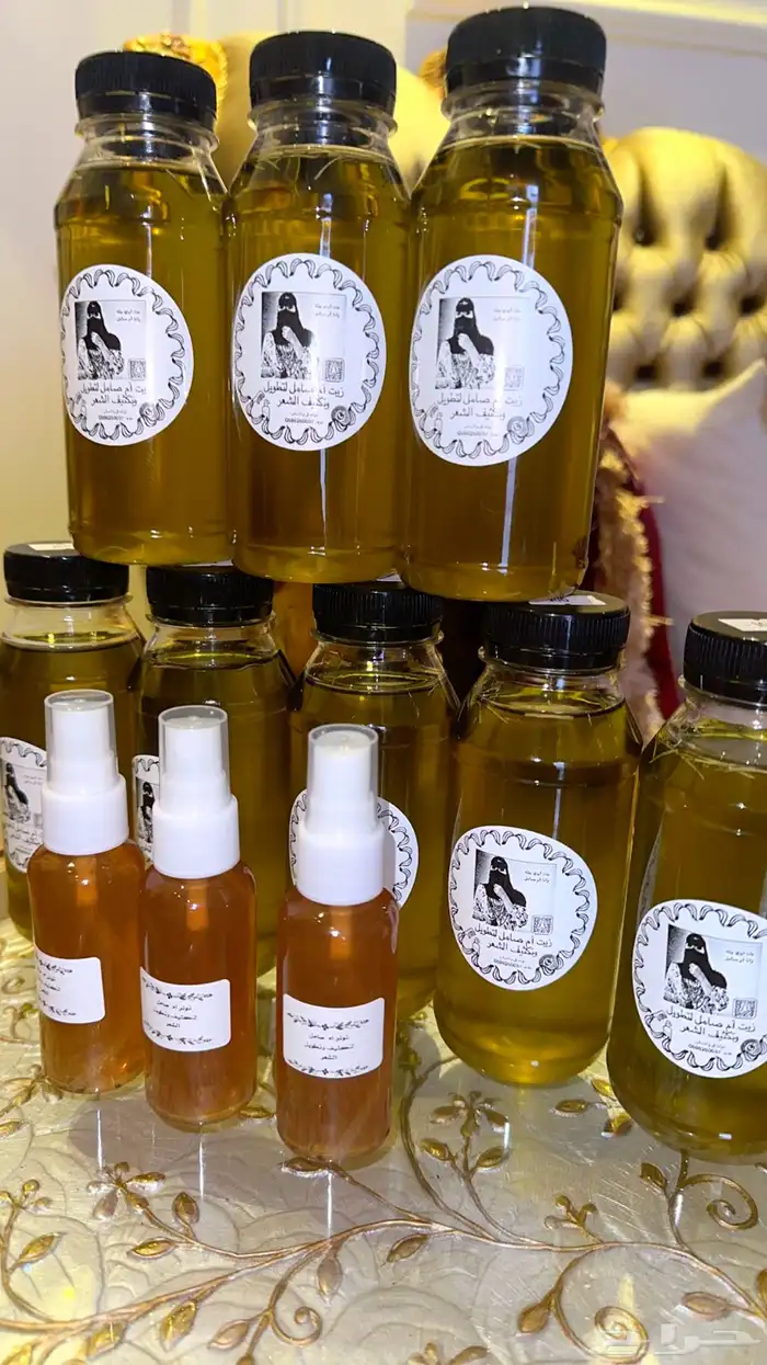 زيت ام صامل لتكثيف وتطويل الشعر 6